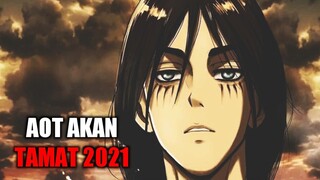 Resmi diumumkan Attack on Titan akan Tamat 2021