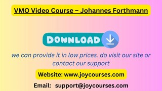 VMO Video Course – Johannes Forthmann