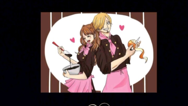 Dateng ke pernikahan Sanji & Pudding