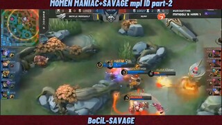 MOMEN SAVAGE + MANIAC mplID part 2!!!?