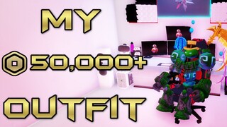 How My Roblox Outfit Costs 50,000 Robux