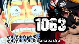 NYAWA Sahabat LUFFY dalam BAHAYA!!!!! PEREBUTAN Takhta Sang RAJA!! (One Piece 1063 Spoiler F)