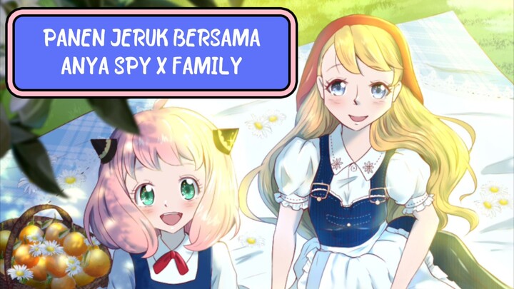 Panen Jeruk dan piknik bersama Anya SPY X FAMILY