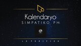 Simpatiko PH | Kalendaryo (Lyric Video)