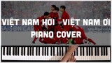Minh Beta - Vietnam Oi Piano Cover | English Lyrics + Music Sheet