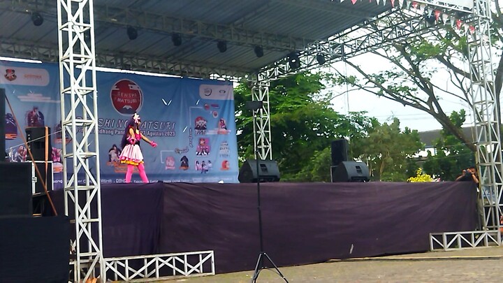 Cosplay Performance Ai Hoshino at Matsuri PWT #JPOPENT #bestofbest