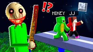 How Baldi BECAME TITAN and ATTACK MIKEY and JJ ? - in Minecraft Maizen