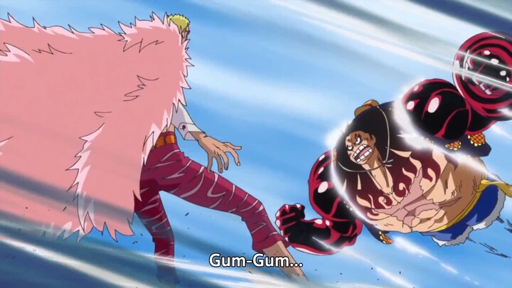 Luffy vs Doflamingo full fight