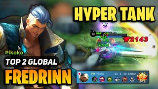 Fredrinn Best Build 2023 [ Fredrinn Top 1 Global Gameplay ] By Pikoko - Mobile Legends