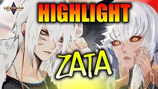 Highlight Zata || Tổng Hợp Pha Mãn Nhãn Của TOP Zata Tại 7 Trận Chuỗi Rank | Liên Quân Mobile