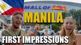 🇵🇭OUR FIRST DAY IN THE PHILIPPINES | FIRST IMPRESSIONS OF MANILA
