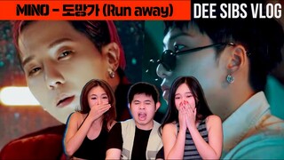 MINO - ‘도망가 (Run away)’ M/V REACTION + OK MAN Feat. BOBBY First Listen 🔥🔥🔥
