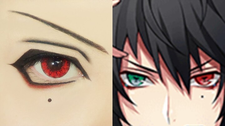 Ichiro Yamada from Hypnosis Mic 山田一郎 | Tutorial: Anime Eye Makeup 286