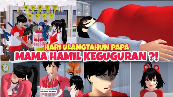 MAMA HAMIL KEGUGURAN DI HUT PAPA?! BABY CHERYN NANGIS ||  SAKURA SCHOOL SIMULATOR DRAMA