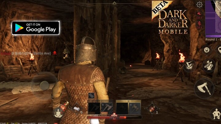 Dark And Darker Mobile Gameplay On Android HD Graphics