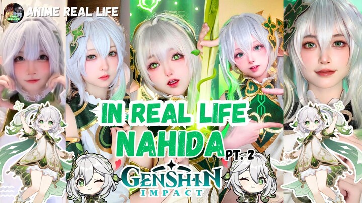 NAHIDA IN REAL LIFE PART 2 | Kumpulan Cosplayer Genshin Impact, Cosplay Video, Cosplay Nahida