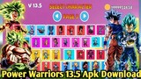 Power Warriors 13.5 Apk Download With New Characters and Updates