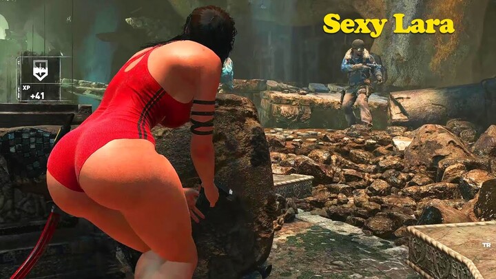 Gorgeous Lara Hot and Cold Brutal Outfit - Rise of the Tomb Raider 4K