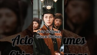 Actor Costumes Chinese Dramas #cdrama #chinesedrama #yangyang #zhanglinghe #williamchan