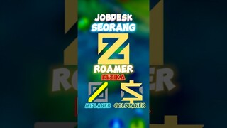 Jobdesk seorang roamer #contentcreatormlbb #wiamungtzy #roamer