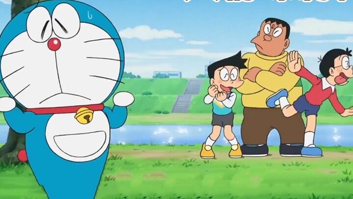 Nobita và Xiaofu giúp Hổ Béo bắt chuyện với cô gái nhưng cả ba lại biến thành hai kẻ ngốc #多拉梦