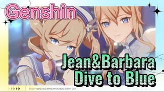 Jean&Barbara Dive to Blue