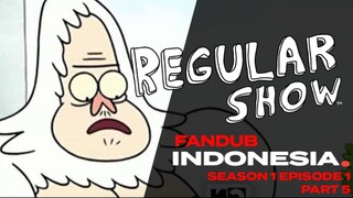 "Skips dibuang ke bulan??" Regular Show! Season 1 Episode 1 part 5