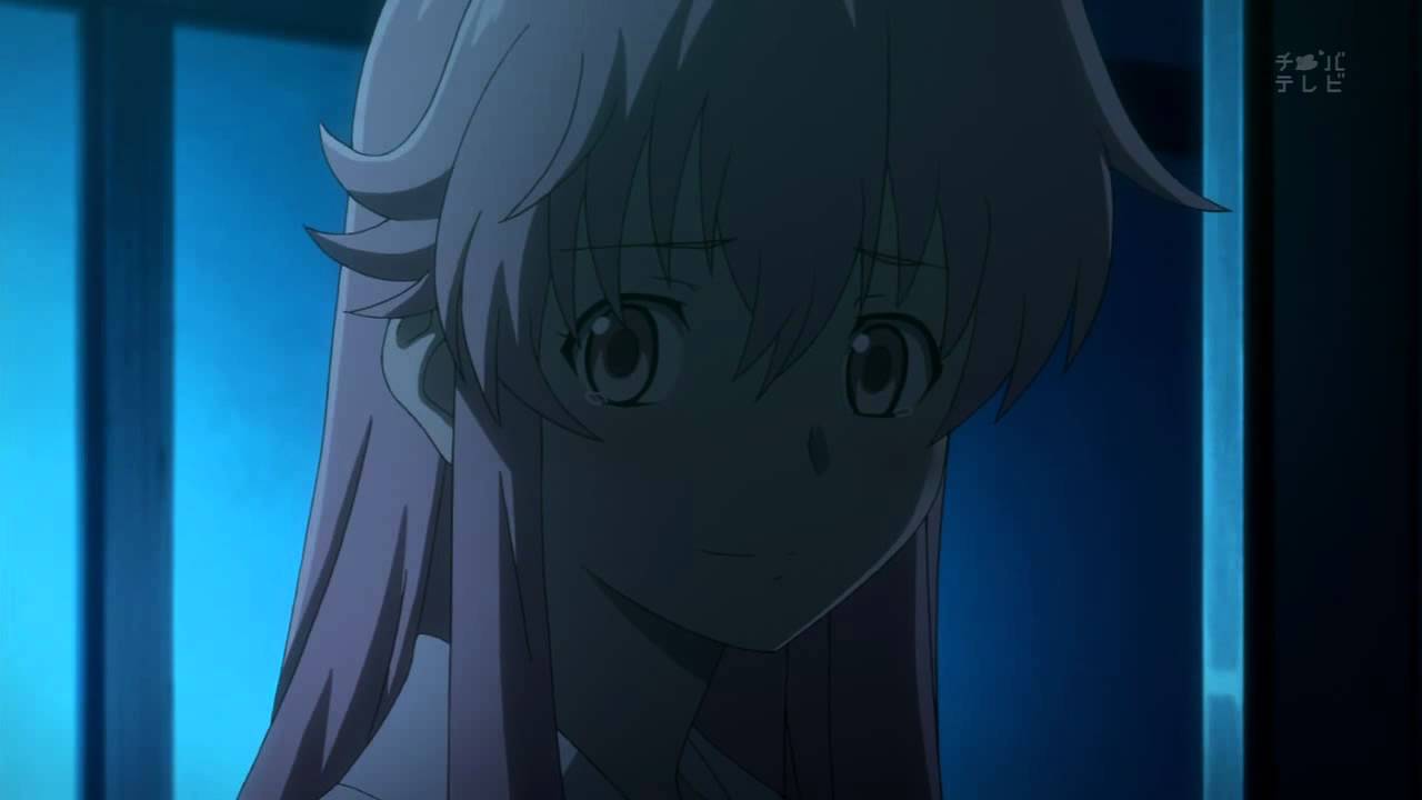 Happy ending/ yuki & yuno  Mirai nikki, Mirai nikki future diary, Yuno  gasai anime