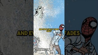 Spiderman Witnesses the Death of Sandman