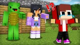 How Baby JJ Run Away From Mikey & Aphmau Family in Minecraft Challenge (Maizen Mazien Mizen)