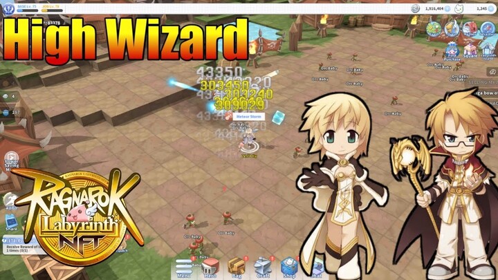 High Wizard Fire Pillar lvl 78 AGI-INT [R.O Labyrinth NFT]