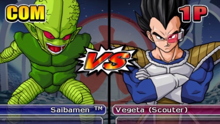 SAIBAMEN VS VEGETA I DRAGON BALL Z BUDOKAI TENKAICHI 3