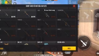 free fire - Đụng phải CHAM CÂN 5 khi leo cao thủ  Rank tử chiến ,Cham bắn khét quá