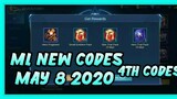 ML New Codes/ML Redeemtion/May 8 2020