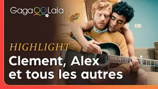 Can a straight man fall for his gay flatmate in French gay film "Clement, Alex et tous les autres"?