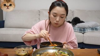 Mukbang đồ ăn hàn trong mỗi bữa ăn #mukbang #ASMR