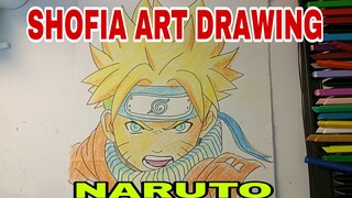 menggambar chibi Naruto