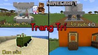 Top 5 Mẹo Trang Trí Trong Minecraft 1.14 - (Phần 3) | Máy Gắp Thú Siêu Bá Đạo!!