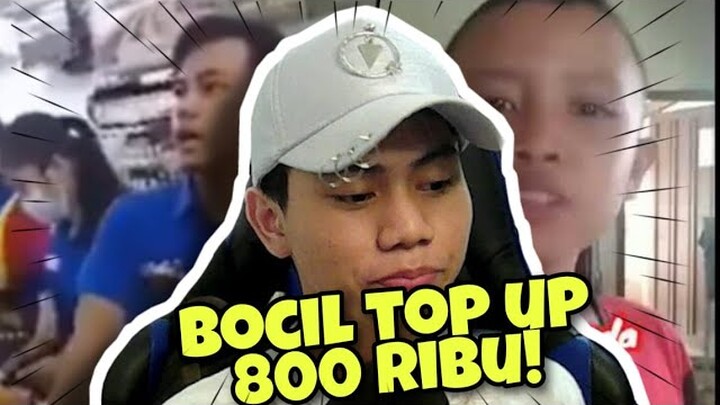 Bocil FF Top Up 800 Rb ... Ortu Ngamuk Ke Indomaret Minta Dibalikin ! | reaction meme