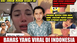 KLARIFIKASI GABRIEL PRINCE CIUMAN SAMA PRIA, KESEDIHAN NIKITA MIRZANI PISAH DENGAN TONI