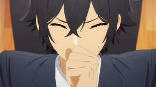 Horimiya Episode 1-12 English dub all funny moments miyamura's sneezes #15