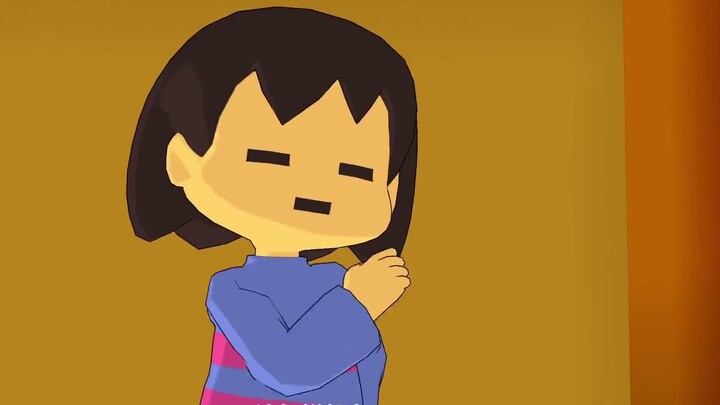 [Undertale MMD/teks bahasa Mandarin] Kegagalan sebagai seorang gadis