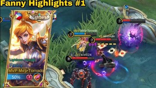 Fanny : Ranked Highlights | Part 1 | MOBILE LEGENDS BANG BANG