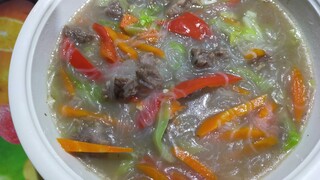 Soup Sotanghon w/ Beef