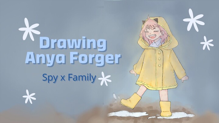 DRAWING ANYA FORGER || SPY X FAMILY