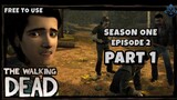 The Walking Dead Season One [Episode 2] - STARVED FOR HELP (PART 1 No Commentary) Telltale Series
