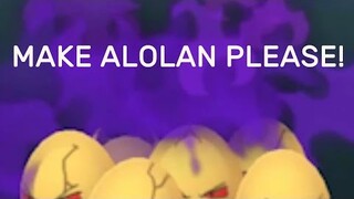 This pokemon can be converted into Alolan during evolution but only.. New shiny shadow Rocket leader