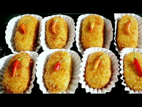 RESEP KROKET KENTANG EKONOMIS ISI SAYURAN
