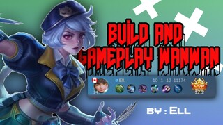 BUILD AND GAMEPLAY WANWAN – MLBB INDONESIA