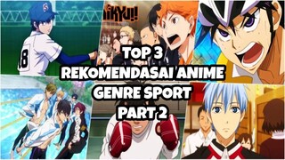 TOP 3 REKOMENDASI ANIME GENRE SPORT PART 2